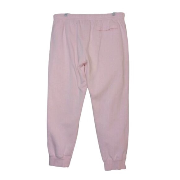 NIKE Pastel Pink Soft Fleece Joggers Athleisure Streetwear Unisex Loungewear XXL - Picture 2 of 10